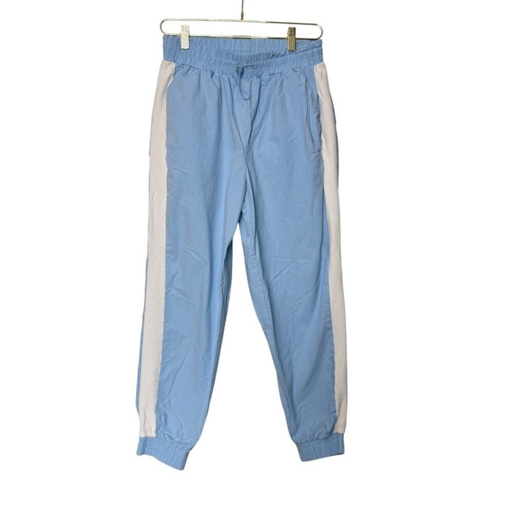 Fabletic Norah Track Pant Stretch Lightweight Pockets Vintage Blue Women M